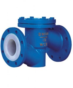 Fluorine Lined Lift Check Valve