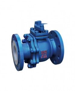 Fluorine Lined Ball Valve