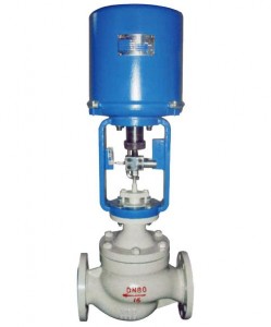 Electric single seat/sleeve regulating valve