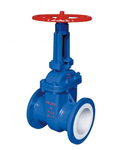 Fluorine Lined Gate Valve